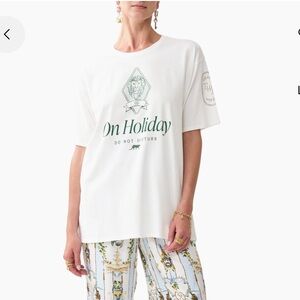 Camilla X White Lotus Oversized Band T-Shirt